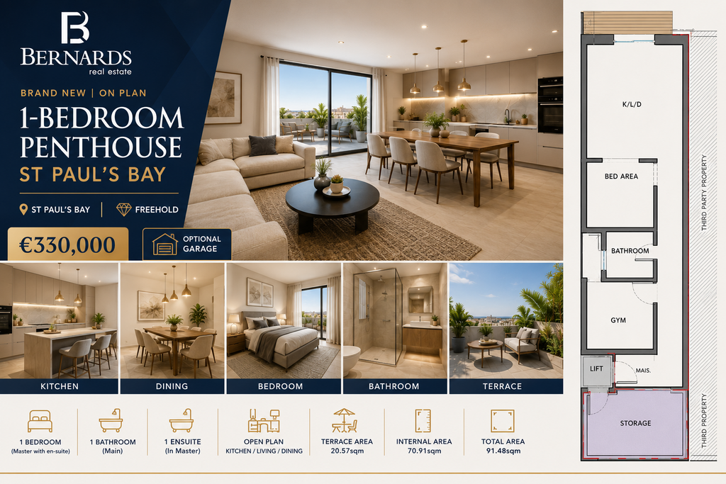 Penthouse - St. Paul's Bay